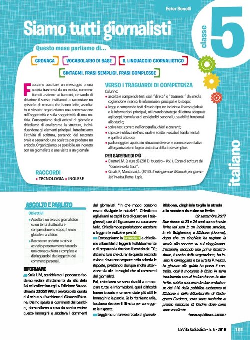 Siamo tutti giornalisti | Giunti Scuola Siamo tutti giornalisti | Giunti Scuola