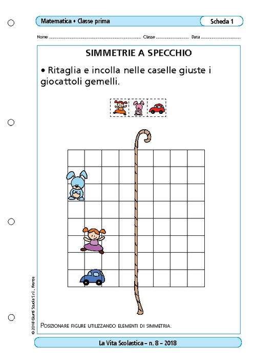 Simmetrie a specchio | Giunti Scuola Simmetrie a specchio | Giunti Scuola