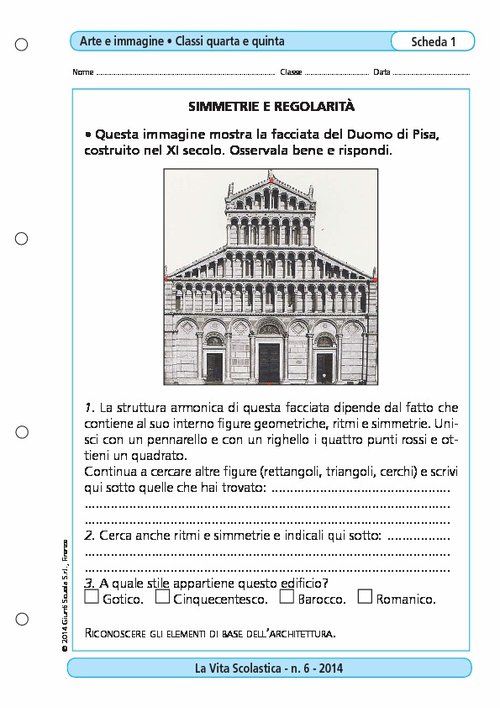 Simmetrie e regolarità | Giunti Scuola Simmetrie e regolarità | Giunti Scuola