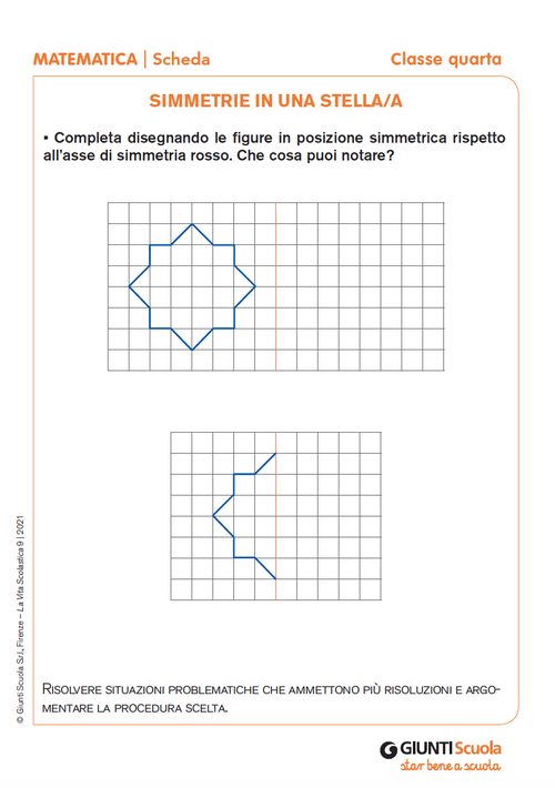 Simmetrie in una stella/A | Giunti Scuola
