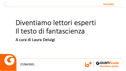 Slide | Diventiamo lettori esperti | Giunti Scuola Slide | Diventiamo lettori esperti | Giunti Scuola