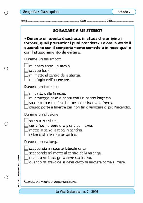 So badare a me stesso? | Giunti Scuola So badare a me stesso? | Giunti Scuola