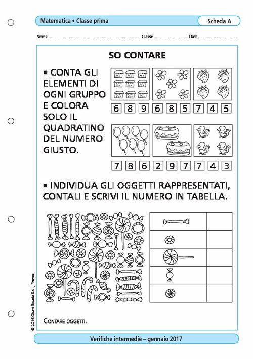 So contare | Giunti Scuola So contare | Giunti Scuola