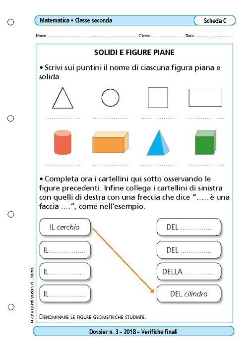 Solidi e figure piane | Giunti Scuola Solidi e figure piane | Giunti Scuola