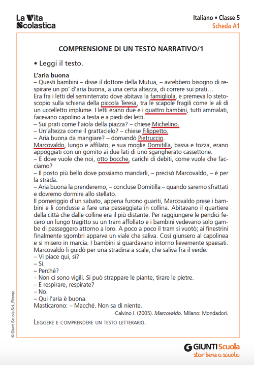 Soluzioni classe quinta - Verifiche finali 2020-2021 | Giunti Scuola Soluzioni classe quinta - Verifiche finali 2020-2021 | Giunti Scuola