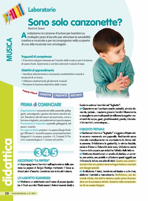 Sono solo canzonette? | Giunti Scuola Sono solo canzonette? | Giunti Scuola