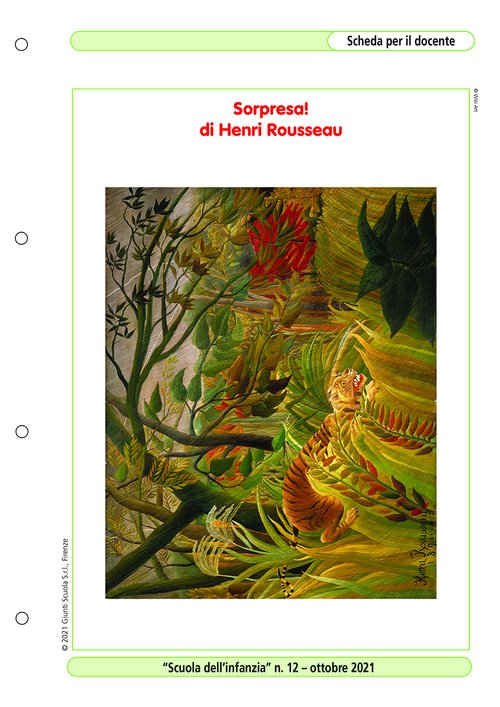 “Sorpresa!" di Henri Rousseau | Giunti Scuola “Sorpresa!" di Henri Rousseau | Giunti Scuola
