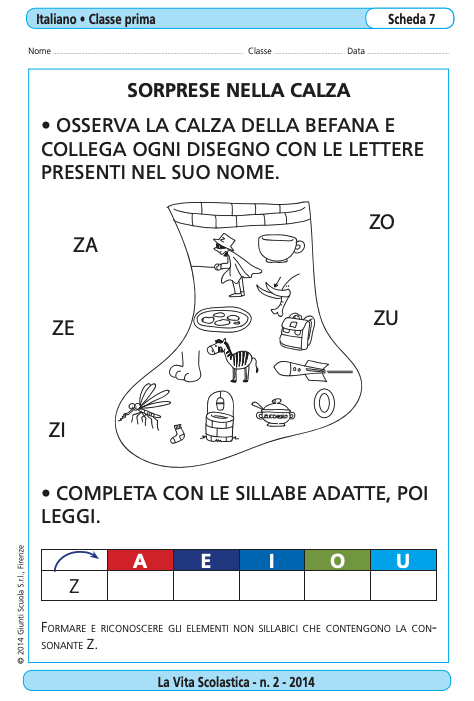 Sorprese nella calza | Giunti Scuola Sorprese nella calza | Giunti Scuola