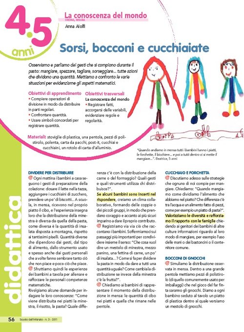 Sorsi, bocconi e cucchiaiate | Giunti Scuola Sorsi, bocconi e cucchiaiate | Giunti Scuola