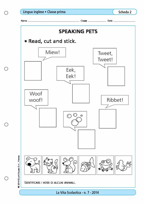 Speaking pets | Giunti Scuola Speaking pets | Giunti Scuola