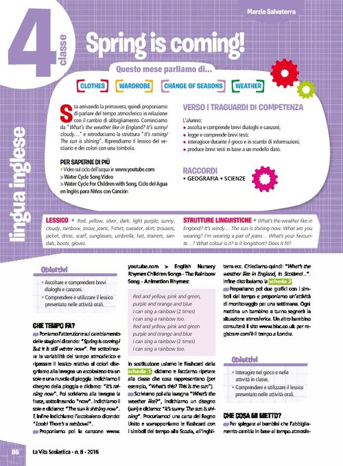 Spring is coming! | Giunti Scuola Spring is coming! | Giunti Scuola