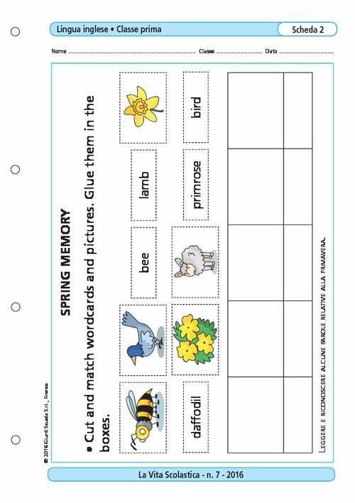 Spring memory | Giunti Scuola Spring memory | Giunti Scuola