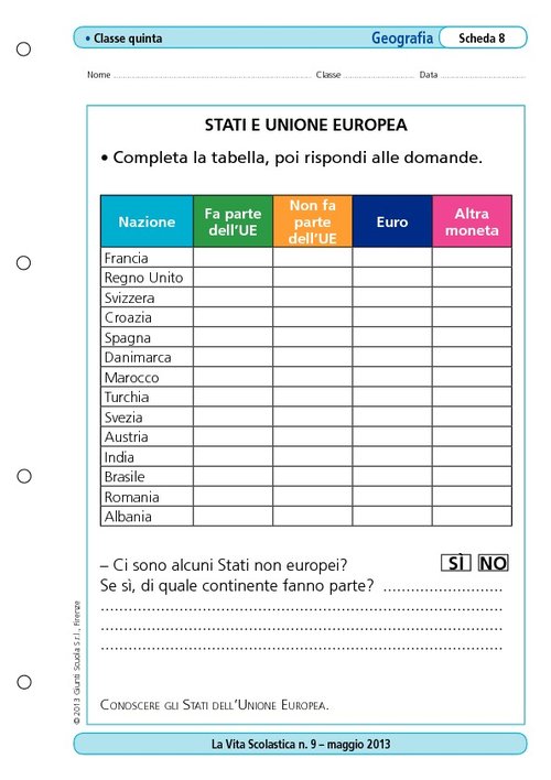 Stati e Unione Europea | Giunti Scuola Stati e Unione Europea | Giunti Scuola