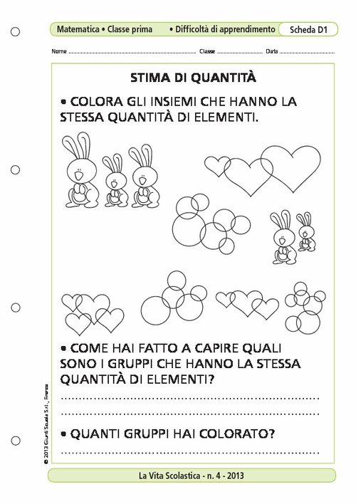 Stima di quantità | Giunti Scuola Stima di quantità | Giunti Scuola