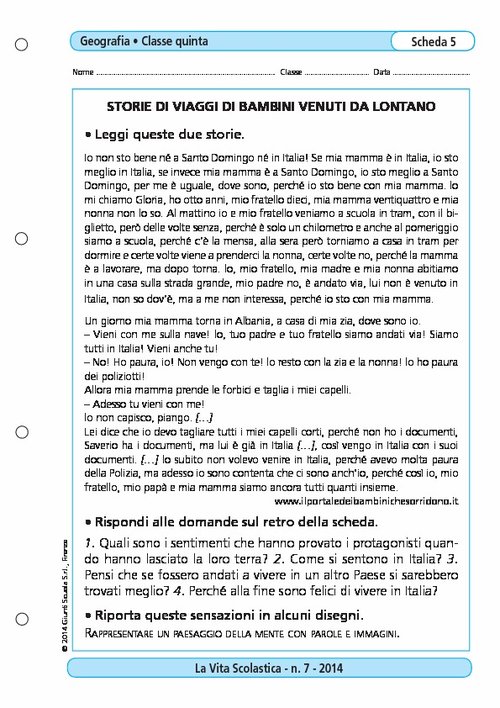 Storie di viaggi di bambini venuti da lontano | Giunti Scuola Storie di viaggi di bambini venuti da lontano | Giunti Scuola