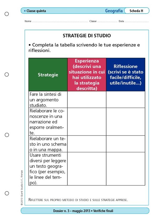 Strategie di studio | Giunti Scuola Strategie di studio | Giunti Scuola