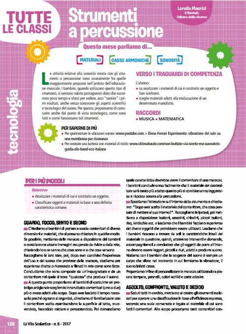 Strumenti a percussione | Giunti Scuola Strumenti a percussione | Giunti Scuola