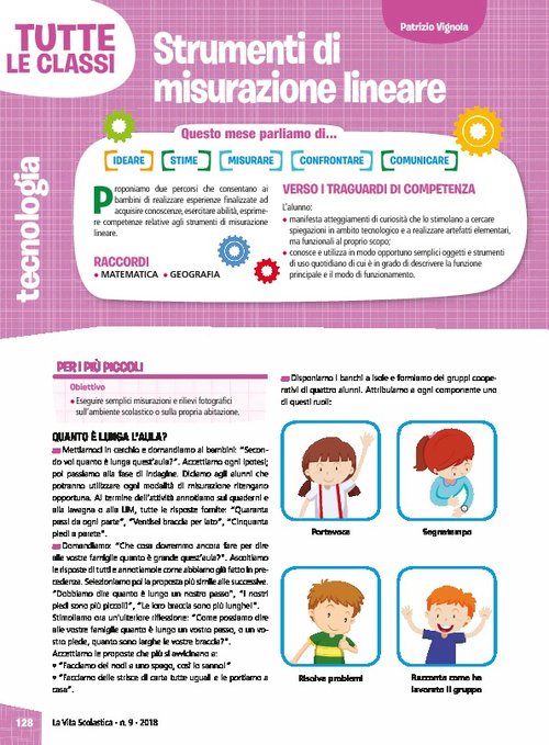 Strumenti di misurazione lineare | Giunti Scuola Strumenti di misurazione lineare | Giunti Scuola