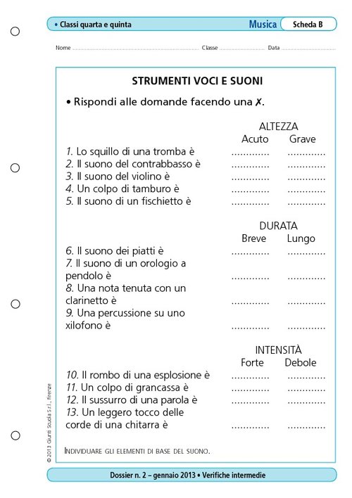 Strumenti voci e suoni | Giunti Scuola Strumenti voci e suoni | Giunti Scuola