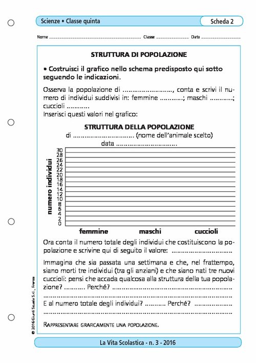 Struttura di popolazione | Giunti Scuola Struttura di popolazione | Giunti Scuola