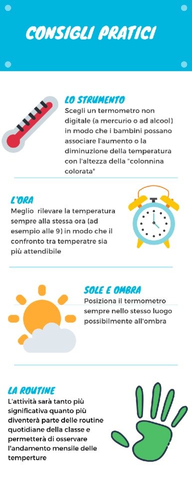 Suggerimenti per l'utilizzo del termometro | Giunti Scuola Suggerimenti per l'utilizzo del termometro | Giunti Scuola