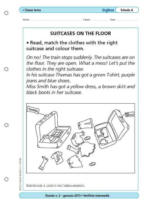 Suitcases on the floor | Giunti Scuola Suitcases on the floor | Giunti Scuola