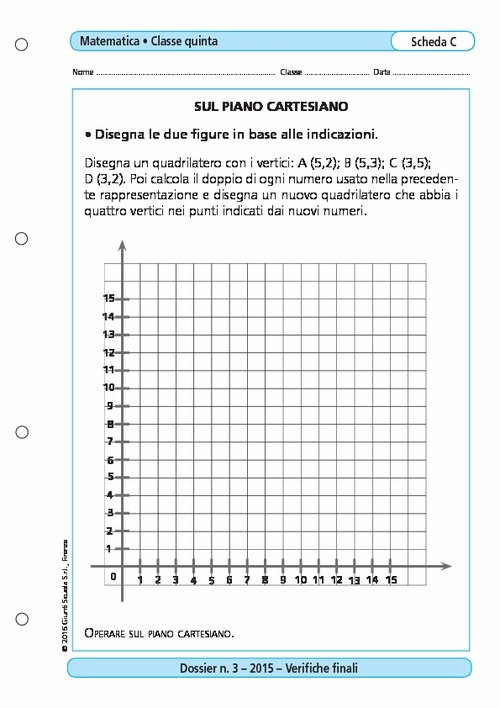 Sul piano cartesiano | Giunti Scuola Sul piano cartesiano | Giunti Scuola