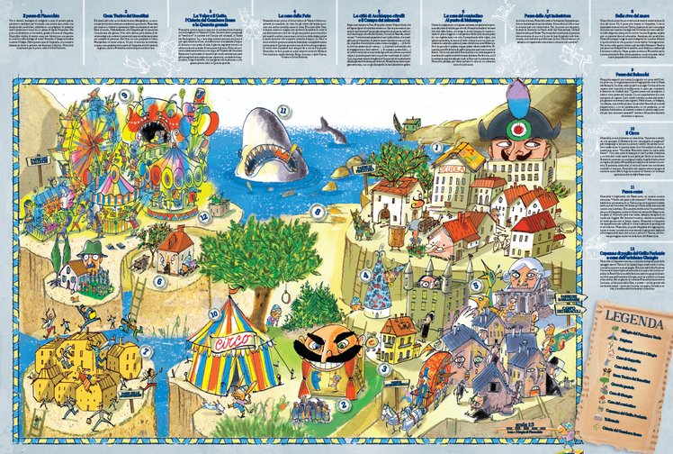 Sulle mappe con Pinocchio e con il professor Lidenbrock | Giunti Scuola Sulle mappe con Pinocchio e con il professor Lidenbrock | Giunti Scuola