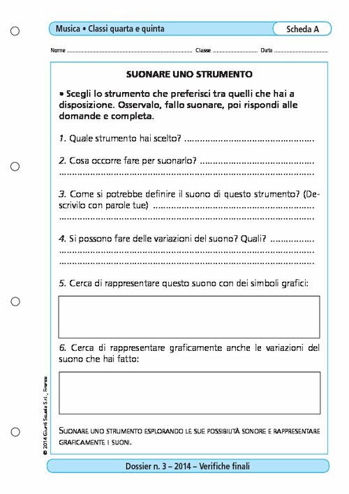 Suonare uno strumento | Giunti Scuola Suonare uno strumento | Giunti Scuola
