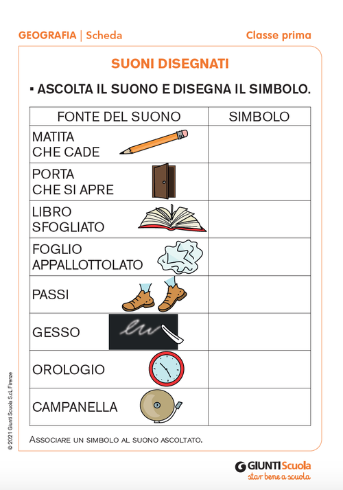 Suoni disegnati | Giunti Scuola Suoni disegnati | Giunti Scuola
