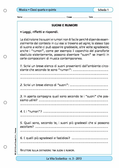 Suoni e rumori | Giunti Scuola Suoni e rumori | Giunti Scuola