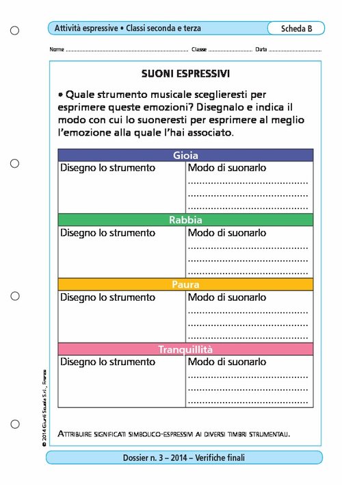 Suoni espressivi | Giunti Scuola Suoni espressivi | Giunti Scuola