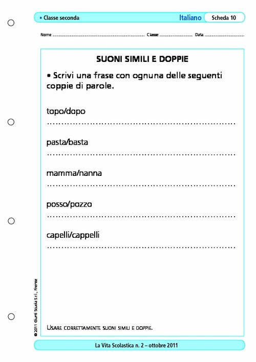 Suoni simili e doppie | Giunti Scuola Suoni simili e doppie | Giunti Scuola
