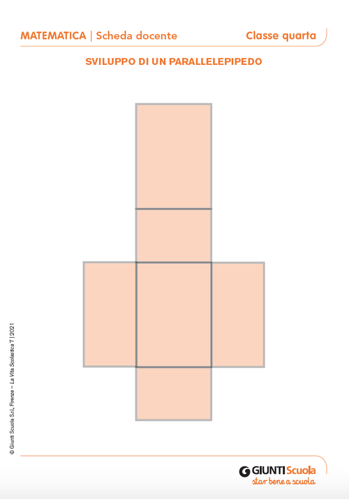 Sviluppo di un parallelepipedo | Giunti Scuola