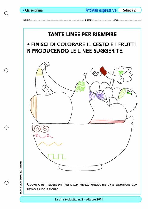 Tante linee per riempire | Giunti Scuola Tante linee per riempire | Giunti Scuola