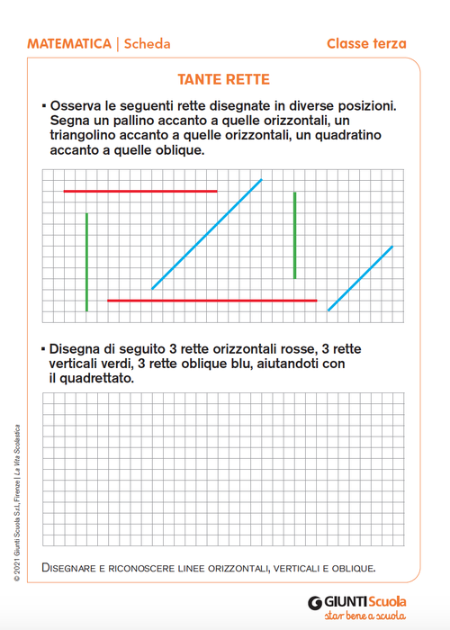 Tante rette | Giunti Scuola Tante rette | Giunti Scuola