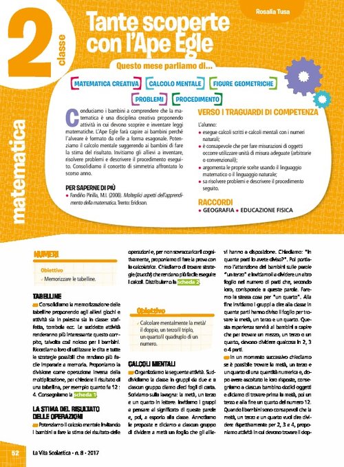 Tante scoperte con l'Ape Egle | Giunti Scuola Tante scoperte con l'Ape Egle | Giunti Scuola