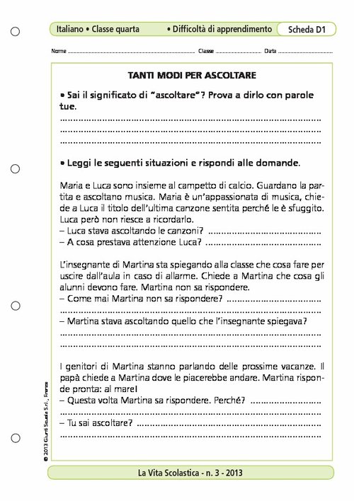 Tanti modi per ascoltare | Giunti Scuola Tanti modi per ascoltare | Giunti Scuola