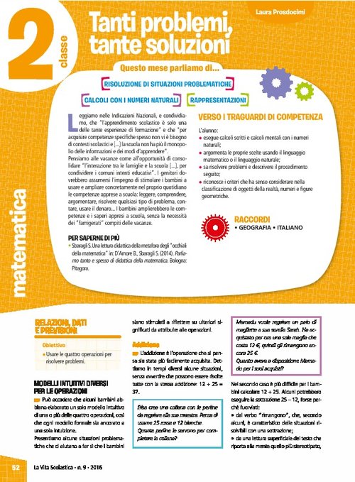 Tanti problemi, tante soluzioni | Giunti Scuola Tanti problemi, tante soluzioni | Giunti Scuola