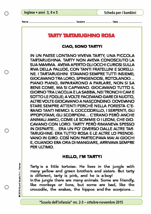 Tarty tartarughino rosa | Giunti Scuola Tarty tartarughino rosa | Giunti Scuola