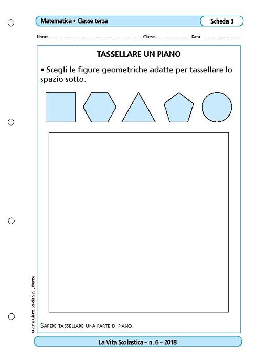 Tassellare un piano | Giunti Scuola Tassellare un piano | Giunti Scuola
