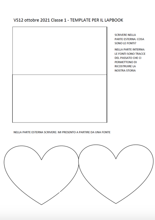 Template per il lapbook | Giunti Scuola Template per il lapbook | Giunti Scuola