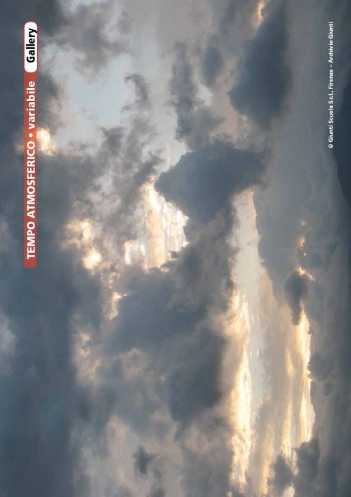 Tempo atmosferico | Giunti Scuola