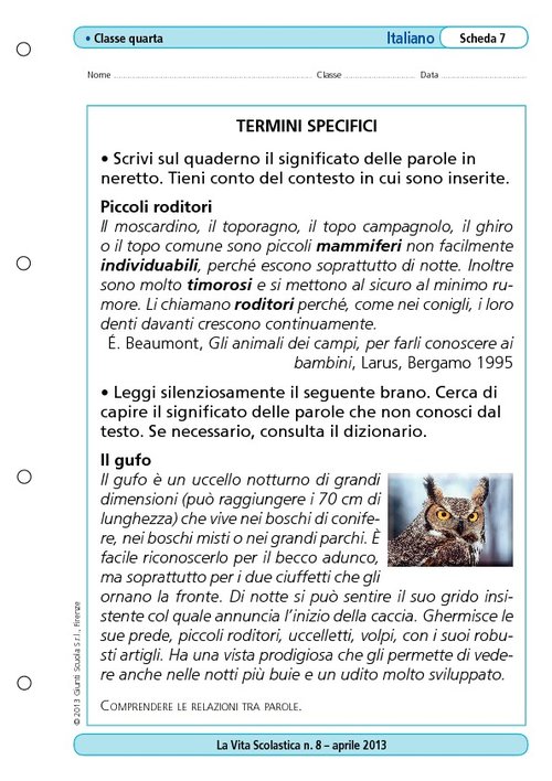 Termini specifici | Giunti Scuola Termini specifici | Giunti Scuola