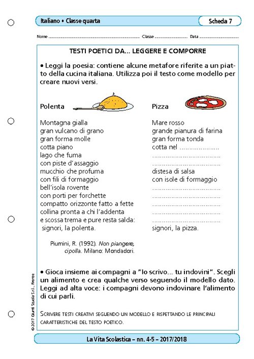Testi poetici da... leggere e comporre | Giunti Scuola Testi poetici da... leggere e comporre | Giunti Scuola