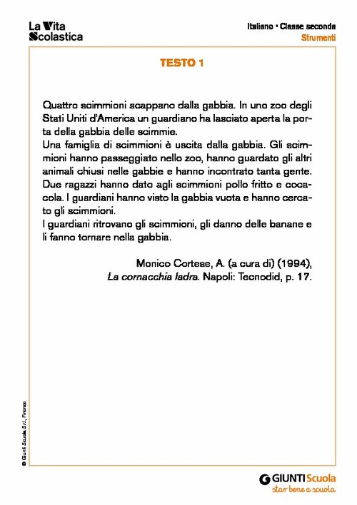 Testo 1 | Giunti Scuola Testo 1 | Giunti Scuola