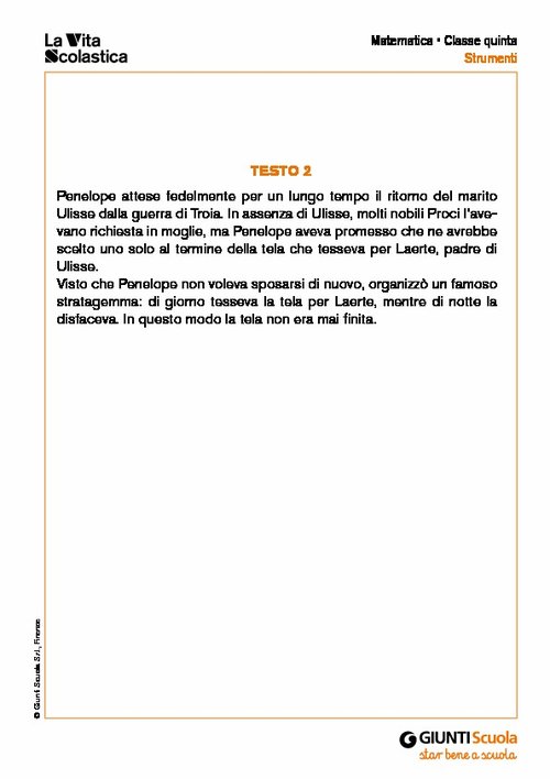 Testo 2 | Giunti Scuola Testo 2 | Giunti Scuola