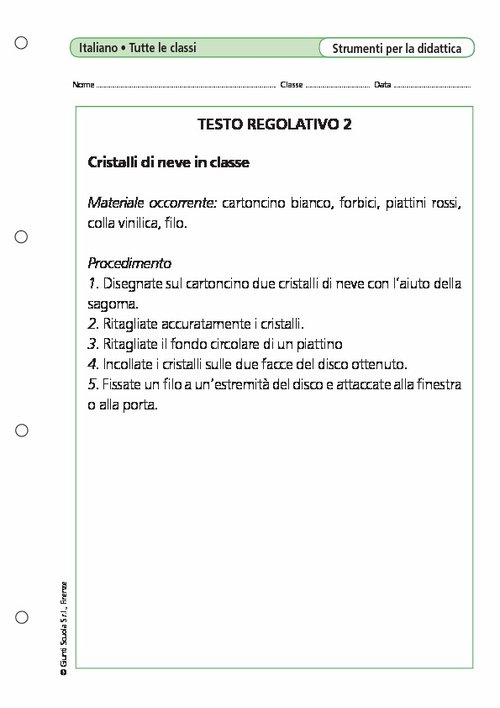 Testo regolativo/2 | Giunti Scuola Testo regolativo/2 | Giunti Scuola