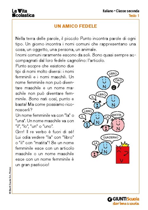 Testo Un amico fedele | Giunti Scuola Testo Un amico fedele | Giunti Scuola