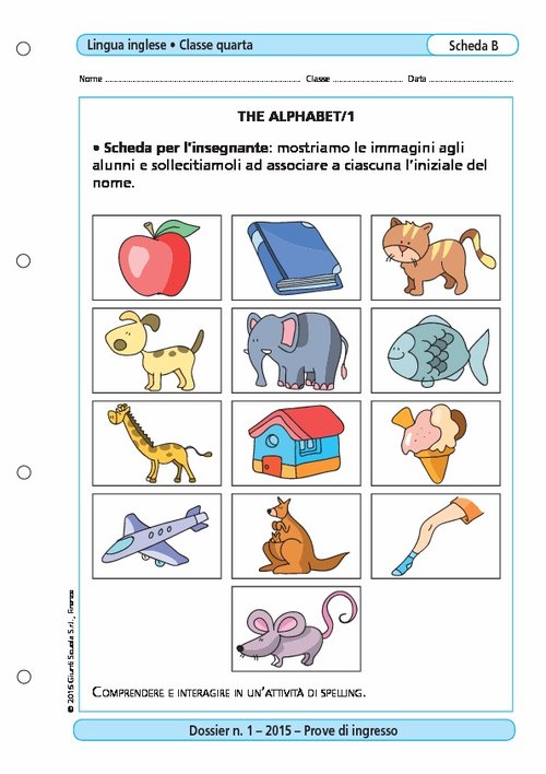 The alphabet/1 | Giunti Scuola The alphabet/1 | Giunti Scuola